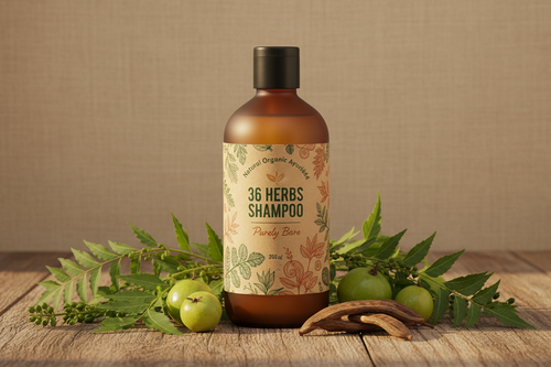 36 Herbs Shampoo – Purely Bare