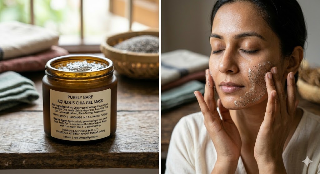 Bare Gelatin Chia Mask